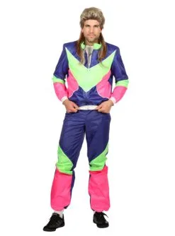 Manga- und Anime-Bekleidungsgeschäft -Manga- und Anime-Bekleidungsgeschäft 80 er jahre jogginganzug kostum 1