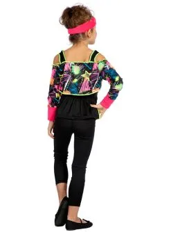 80er Jahre Aerobic Kostüm Für Mädchen -Manga- und Anime-Bekleidungsgeschäft 80er jahre aerobic kostum fur madchen 2