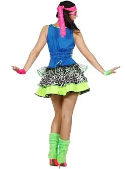 80er Jahre Kostüm Für Damen -Manga- und Anime-Bekleidungsgeschäft 80er jahre bewegung kostum fur damen 2