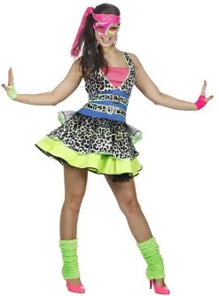 80er Jahre Kostüm Für Damen