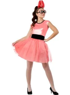 Blossom Kostüm Für Damen - Powerpuff Girls