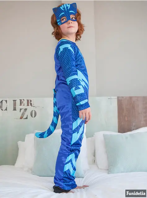 Catboy Kostüm Für Kinder PJ Masks Pyjamahelden 2 Catboy Kostüm Für Kinder PJ Masks Pyjamahelden – Bild 2