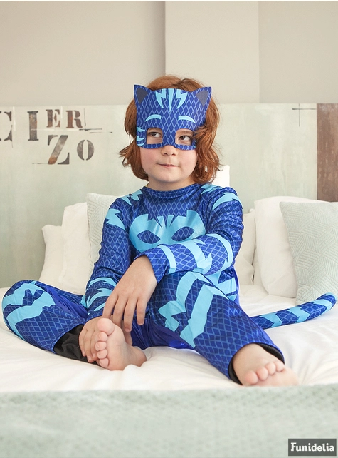 Catboy Kostüm Für Kinder PJ Masks Pyjamahelden 9 Catboy Kostüm Für Kinder PJ Masks Pyjamahelden – Bild 9