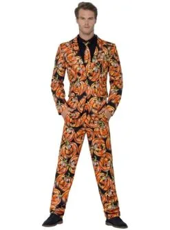 Halloween Kürbis Anzug