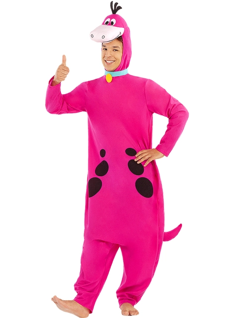 Dino Kostüm Für Erwachsenen - Familie Feuerstein 3 Dino Kostüm Für Erwachsenen - Familie Feuerstein – Bild 3