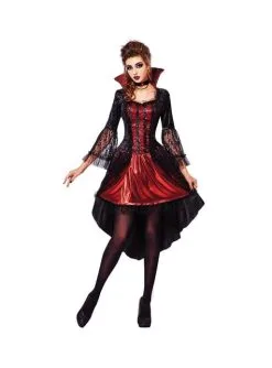 Elegantes Und Sexy Vampirin Kostüm Für Damen