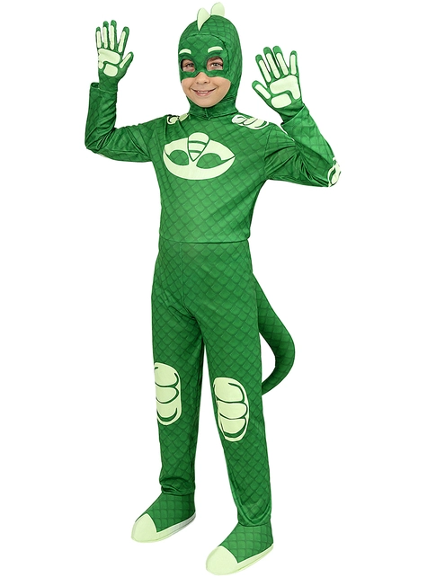 Gecko PJ Masks Kostüm Deluxe Für Kinder 1 Gecko PJ Masks Kostüm Deluxe Für Kinder