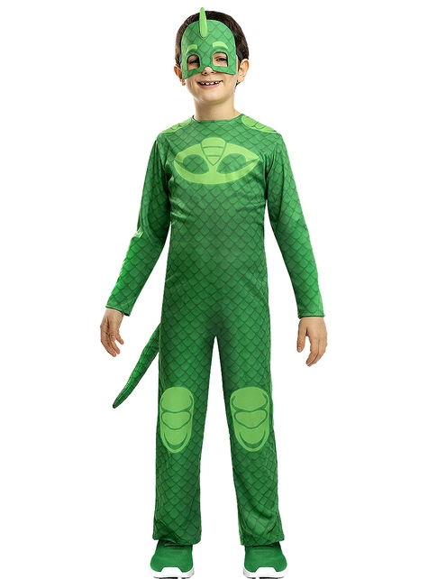 Gecko PJ Masks Kostüm Für Kinder 1 Gecko PJ Masks Kostüm Für Kinder