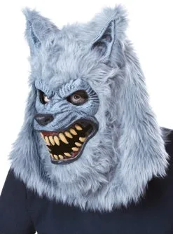 Werwolf Kostüm Für Herren -Manga- und Anime-Bekleidungsgeschäft graues ani motion werwolfs kostum fur herren 2