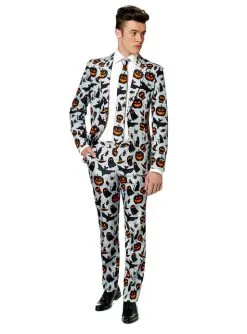 Halloween Anzug Grau - Suitmeister