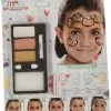 Halloween Make-Up Schwarz-orange Für Kinder