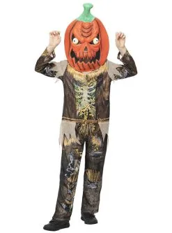 Horror-Kürbis Kostüm Für Jungen
