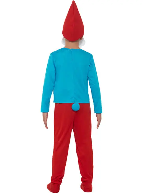 Papa Schlumpf Kostüm Für Jungen 2 Papa Schlumpf Kostüm Für Jungen – Bild 2
