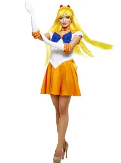 Sailor Venus Kostüm - Sailor Moon -Manga- und Anime-Bekleidungsgeschäft sailor venus kostum sailor moon 3