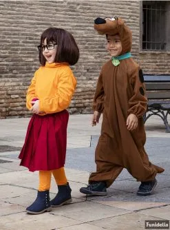 Velma Kostüm Für Mädchen - Scooby Doo -Manga- und Anime-Bekleidungsgeschäft velma kostum fur madchen scooby doo 1
