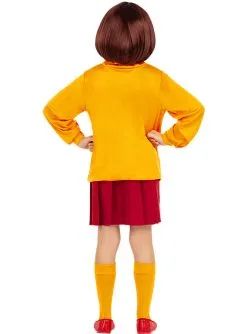 Velma Kostüm Für Mädchen - Scooby Doo -Manga- und Anime-Bekleidungsgeschäft velma kostum fur madchen scooby doo 3